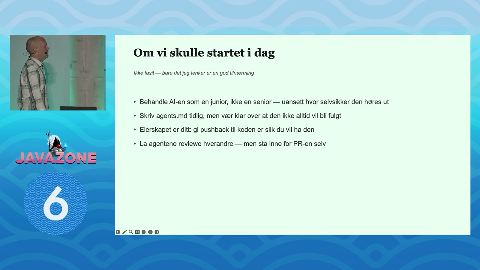Om vi skulle startet i dag: behandle AI-en som en junior, ikke en senior